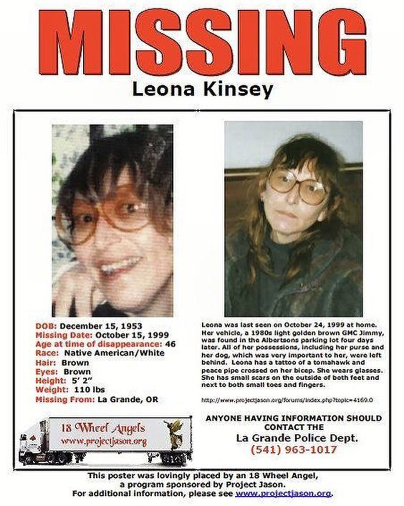 Death and Disappearance in Indian Country The Posters